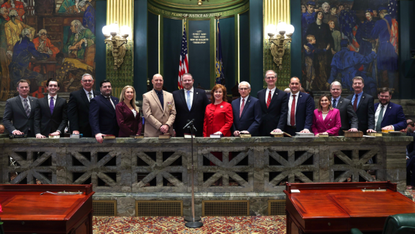 Senator Pittman Takes the Oath of Office