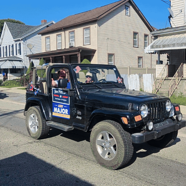 Slideshow of USA parade
