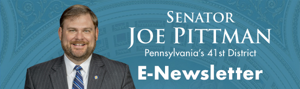 Senator Joe Pittman E-Newsletter
